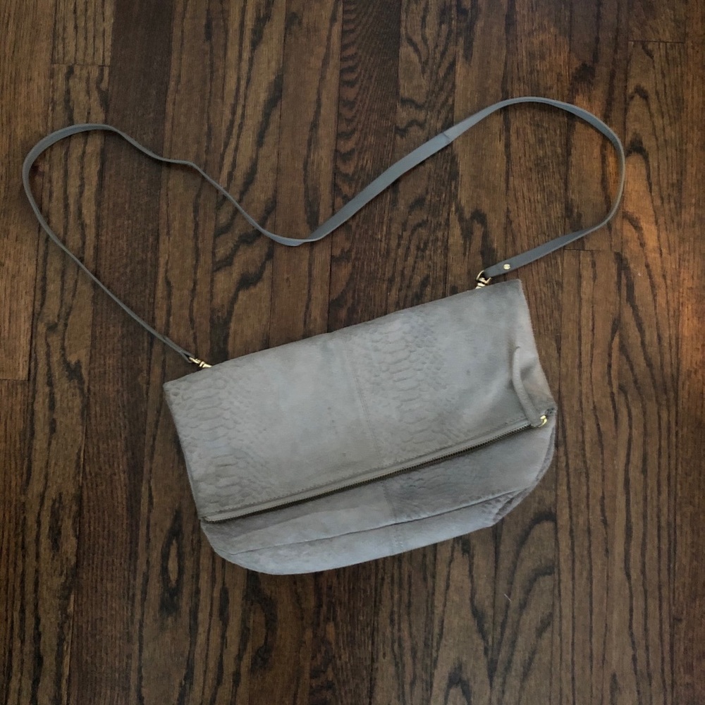 Topshop Suede Crossbody